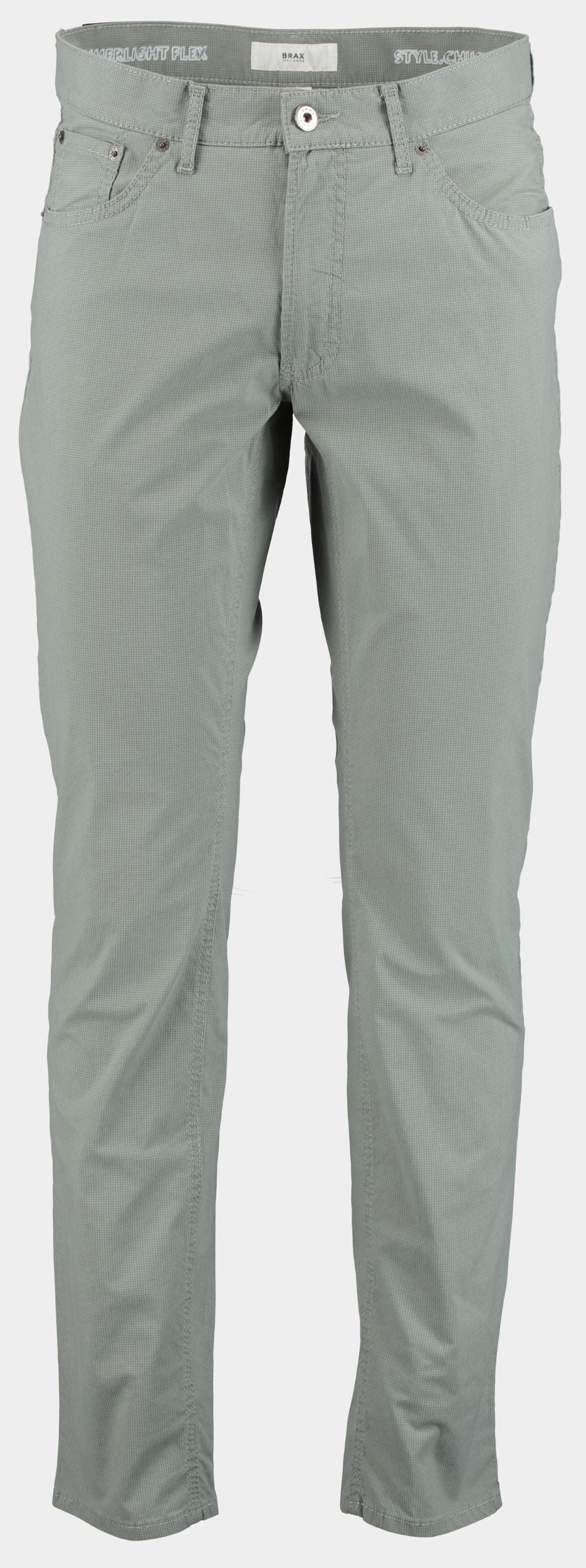 Brax Katoenen 5-Pocket Groen STYLE.CHUCK 84-1028 07863020/37