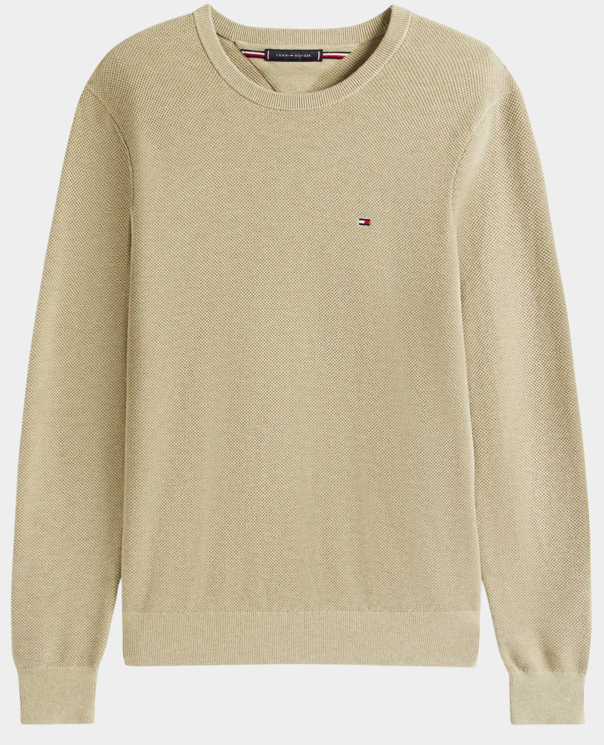 Tommy Hilfiger Pullover Groen Essential Structure MW0MW36347/MTA