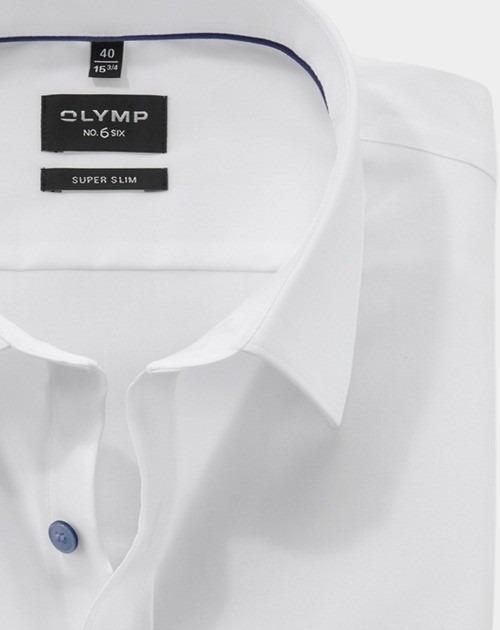 Olymp Business hemd lange mouw Blauw No. Six 250654/13