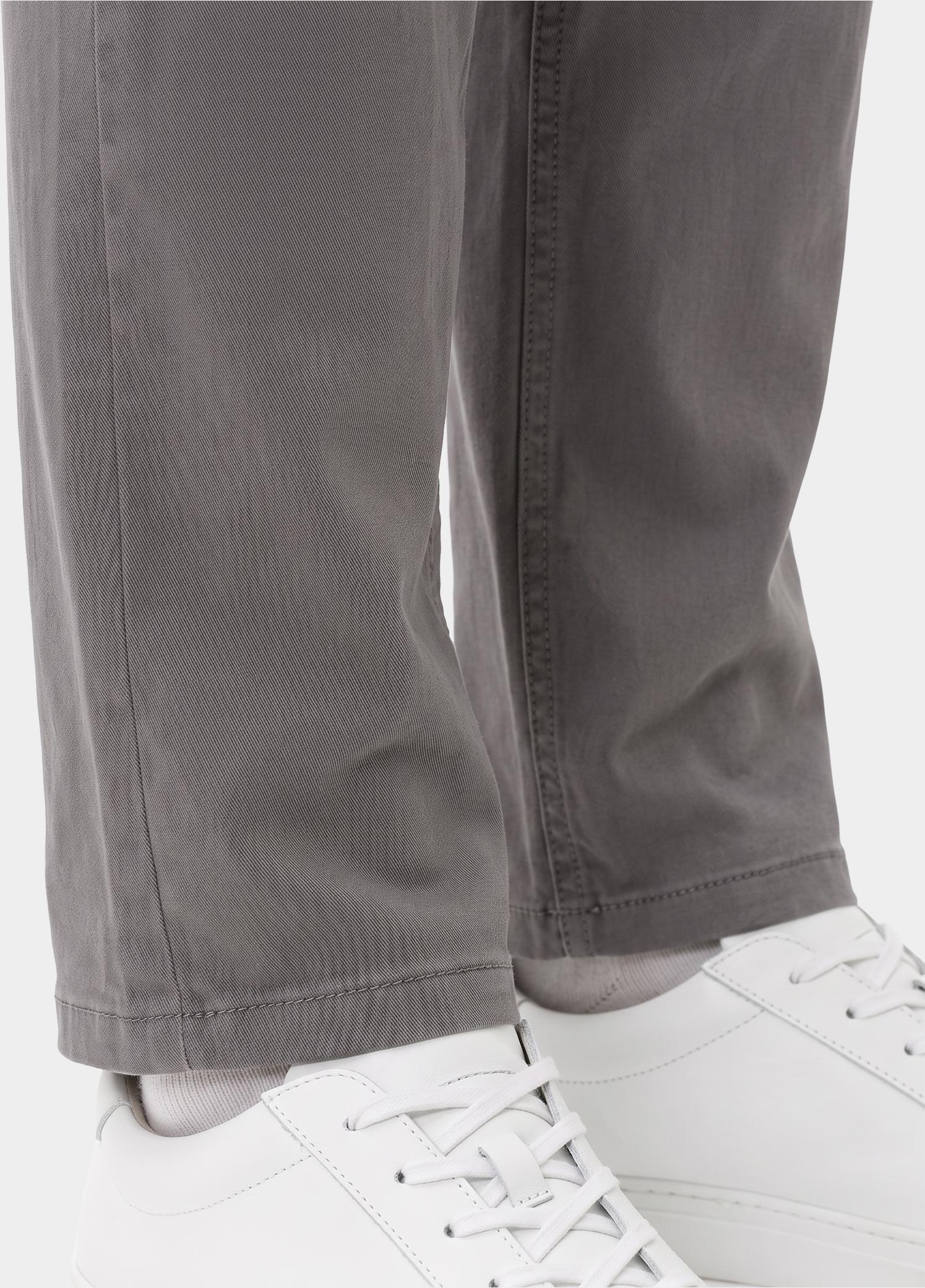 Brax Katoenen 5-Pocket Grijs STYLE.CHUCK 07-3103 07863020/05