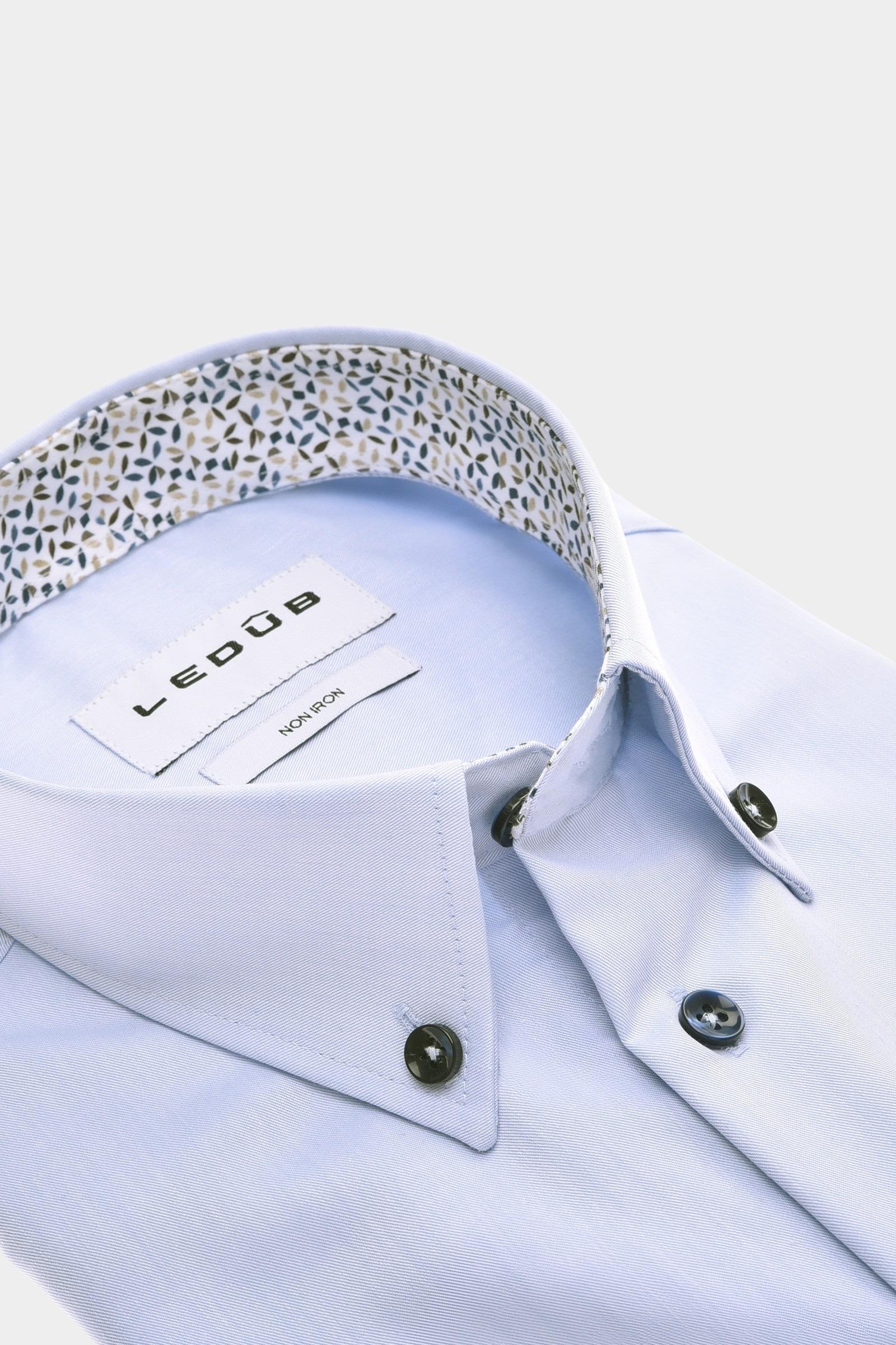 Ledub Business hemd lange mouw Blauw MFN5 0143054/120-170-000