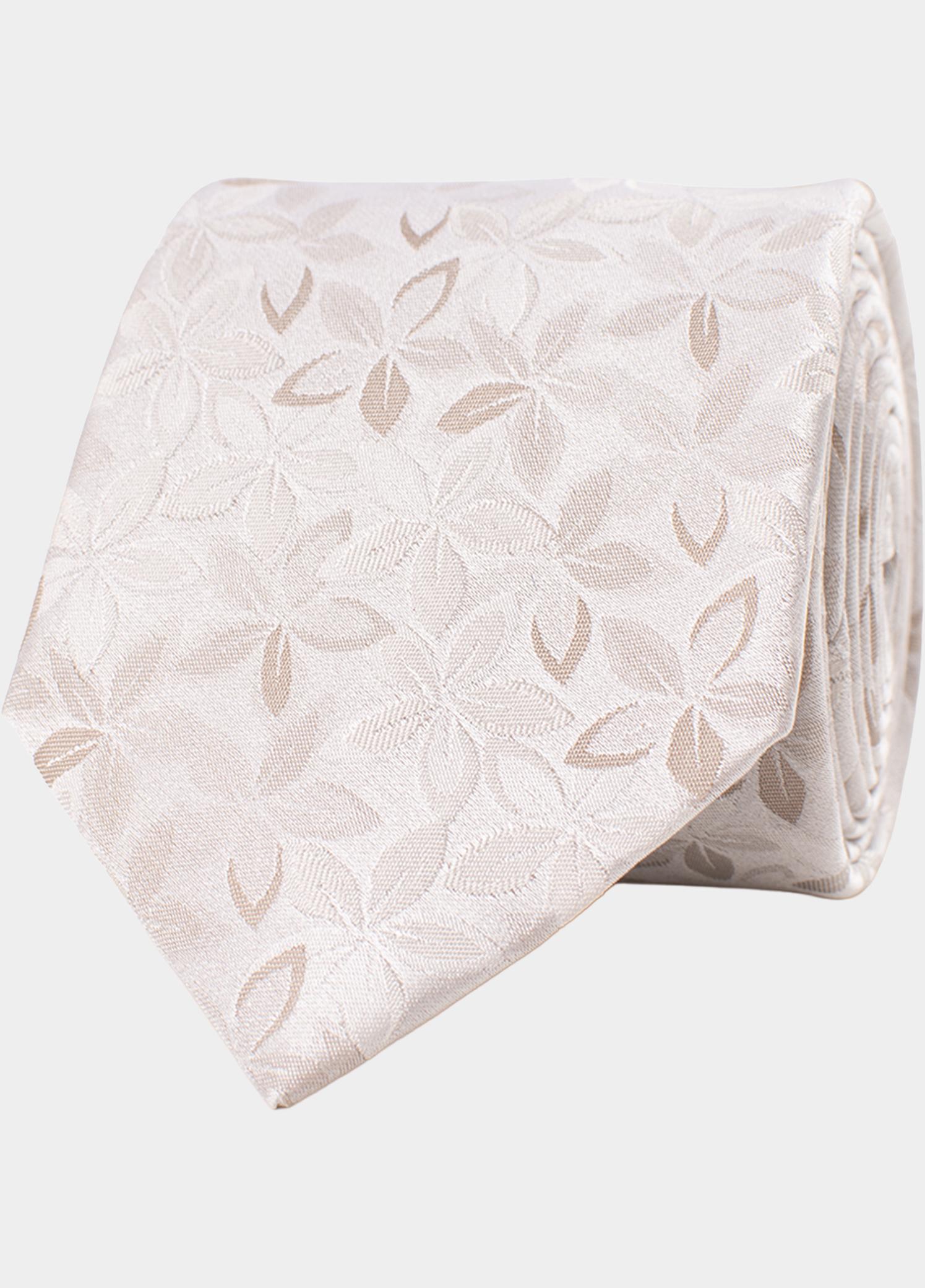 Tresanti Stropdas Beige Evander faded daisies TRTIKA403/101