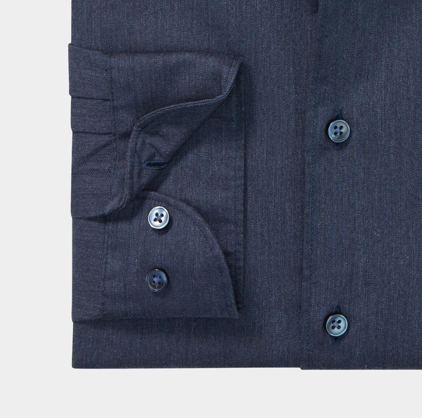 Olymp Business hemd lange mouw Blauw Level Five 214484/14