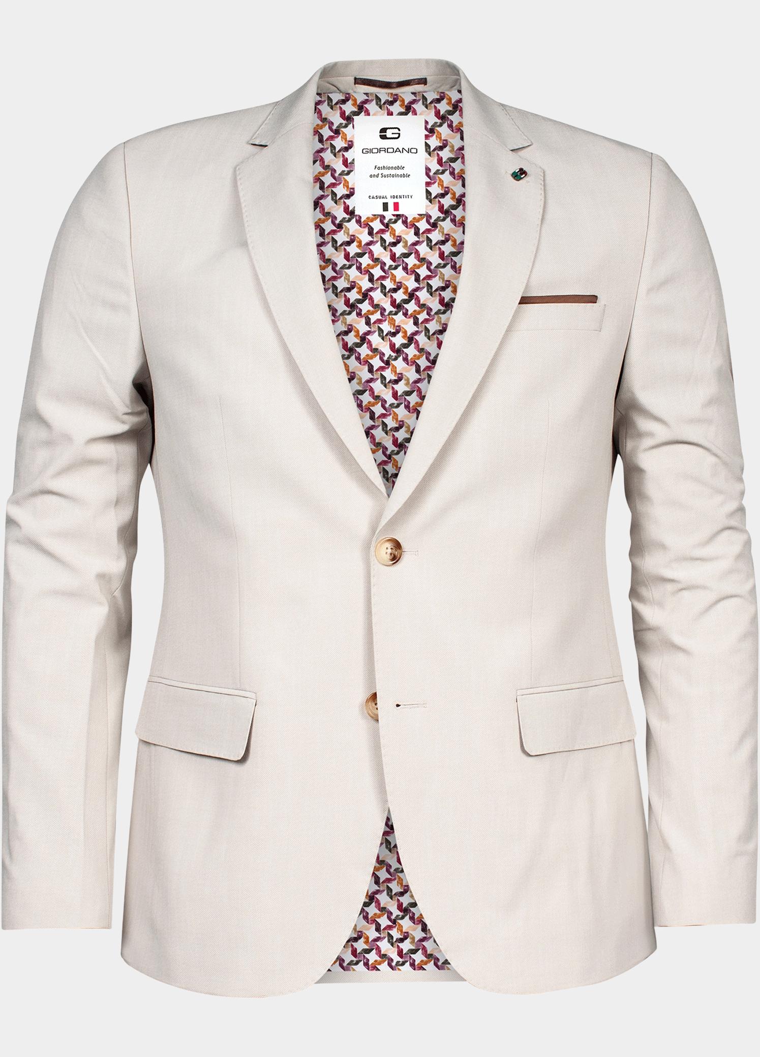 Giordano Colbert Wit Blazer Robert Stretch Twill 412601/81