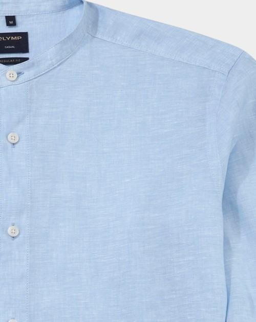 Olymp Casual hemd lange mouw Blauw Casual 407274/10