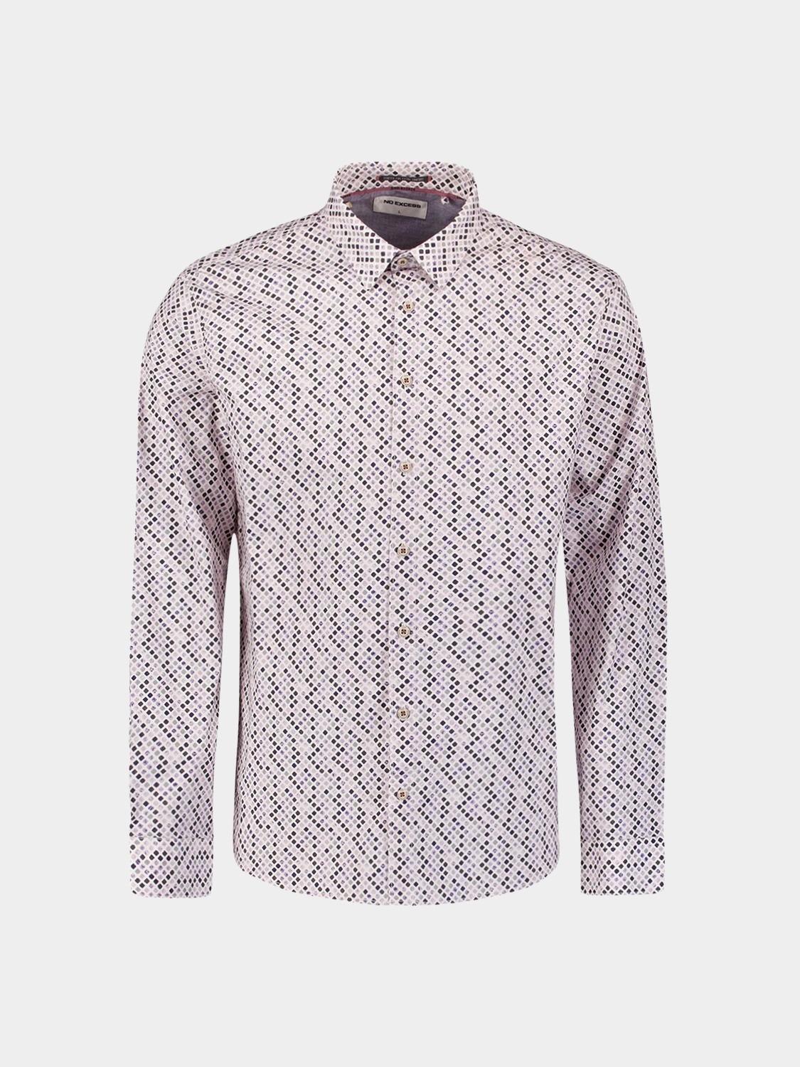No Excess Casual hemd lange mouw Oranje  27430108/146
