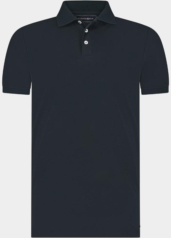 Bos Polo korte mouw Blauw Boris Polo 26108BO40BO/4001