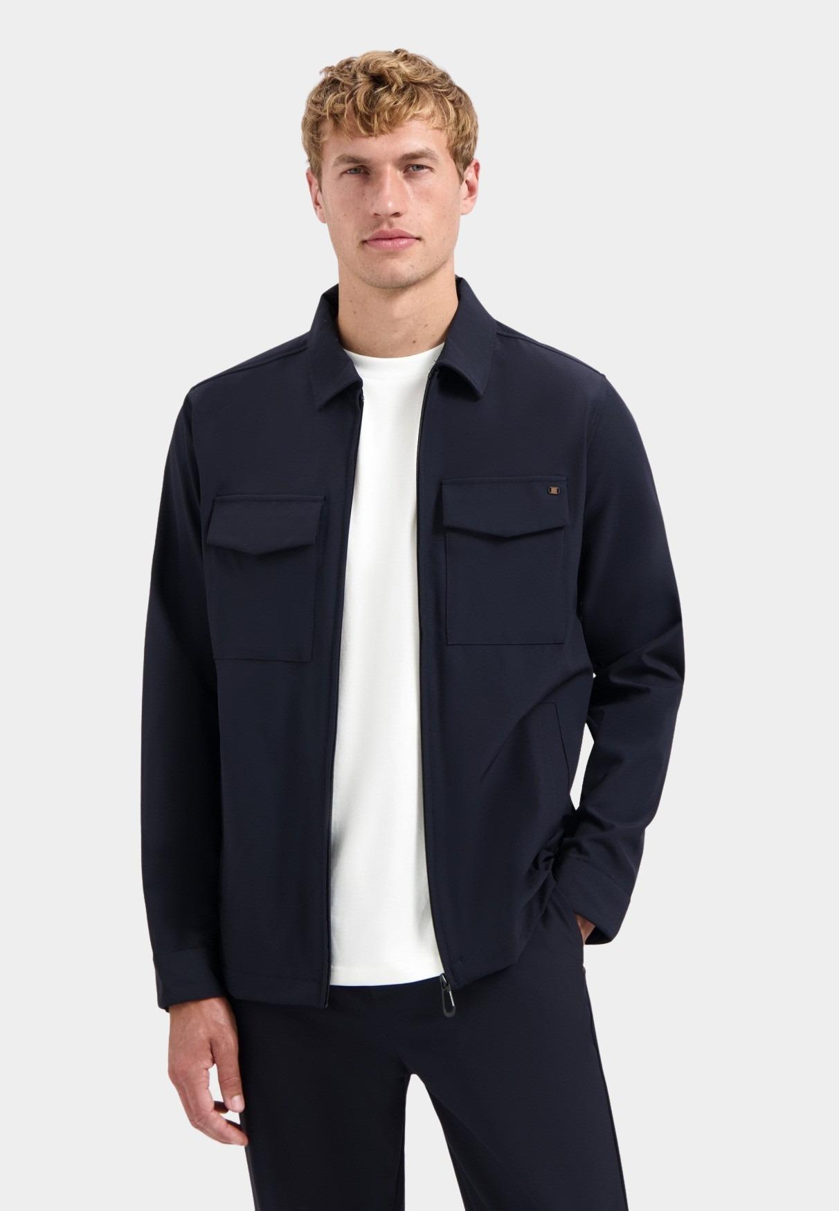 No Excess Overshirt Blauw  29510804/078