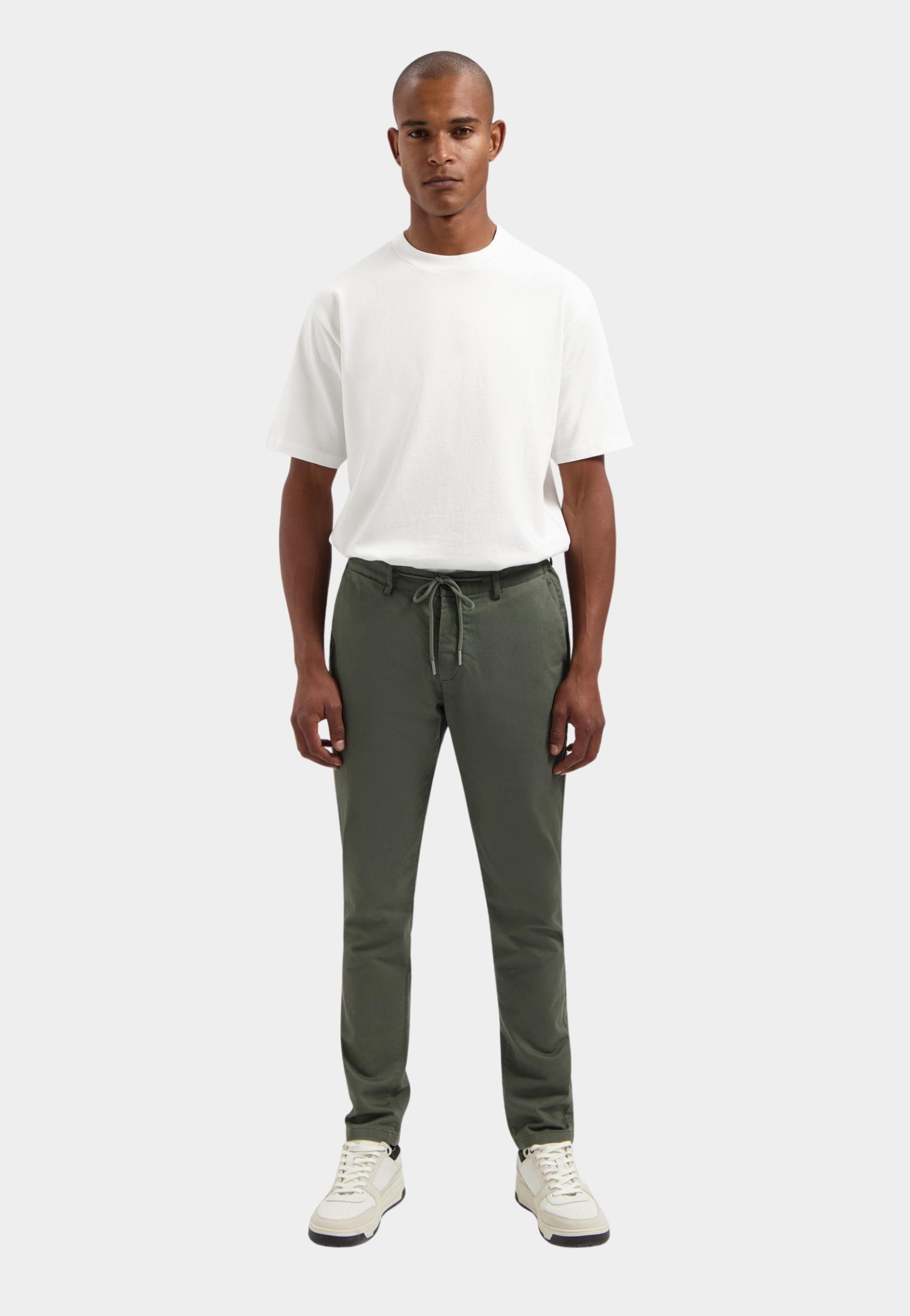 Dstrezzed Chino Groen DS_Lancaster Twill Knit 501700-AW25/524