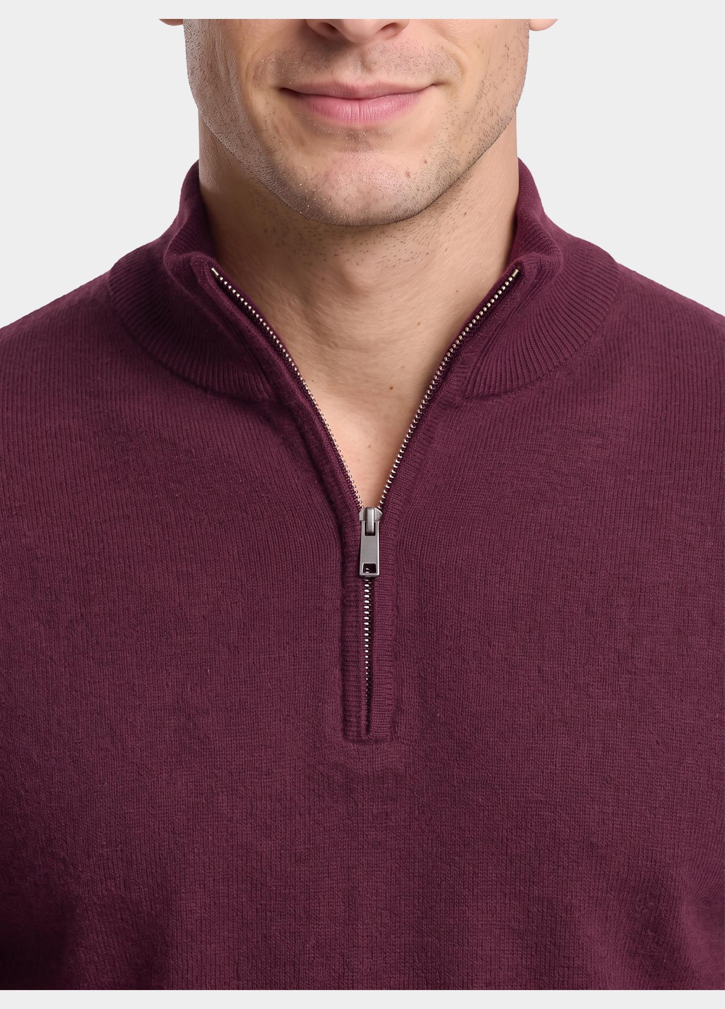 Bos Half Zip Paars  302/11960