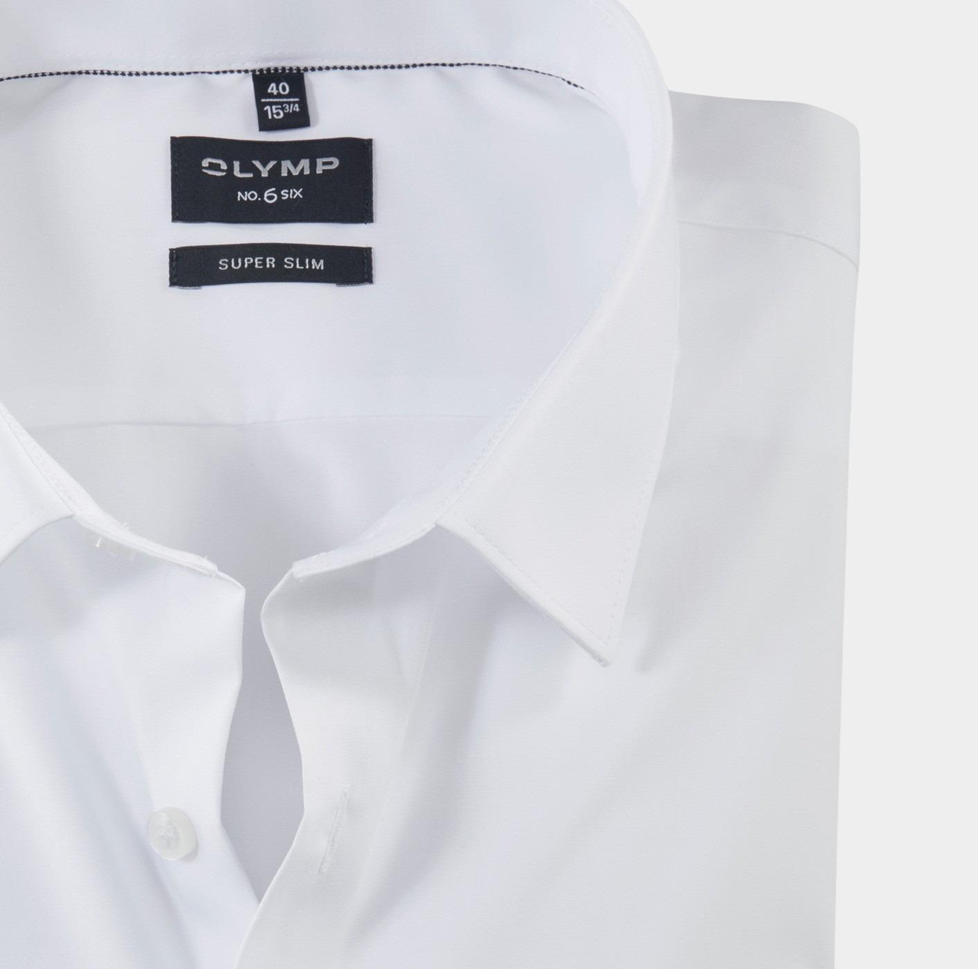 Olymp Overhemd extra lange mouw Wit No. Six 046669/00