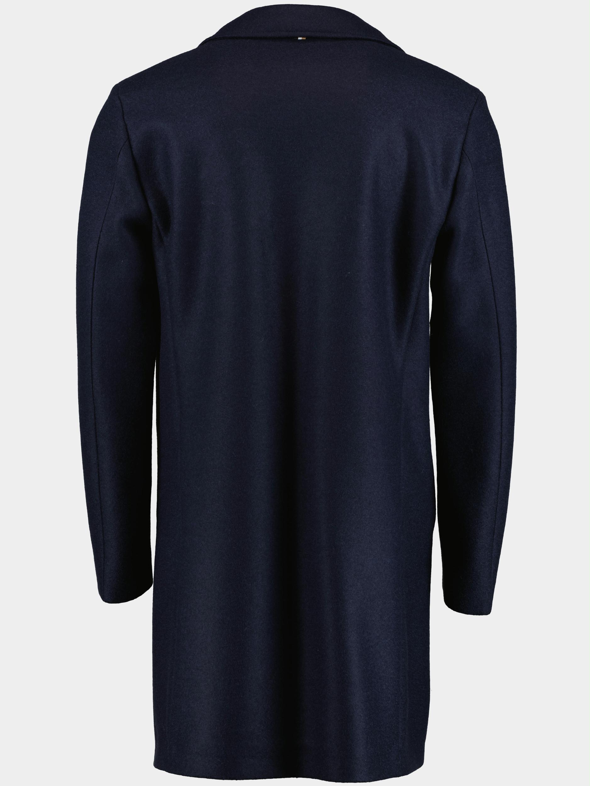 BOSS Black Wollen Jas Blauw C-Cam-J-224 10245122 01 50479584/404