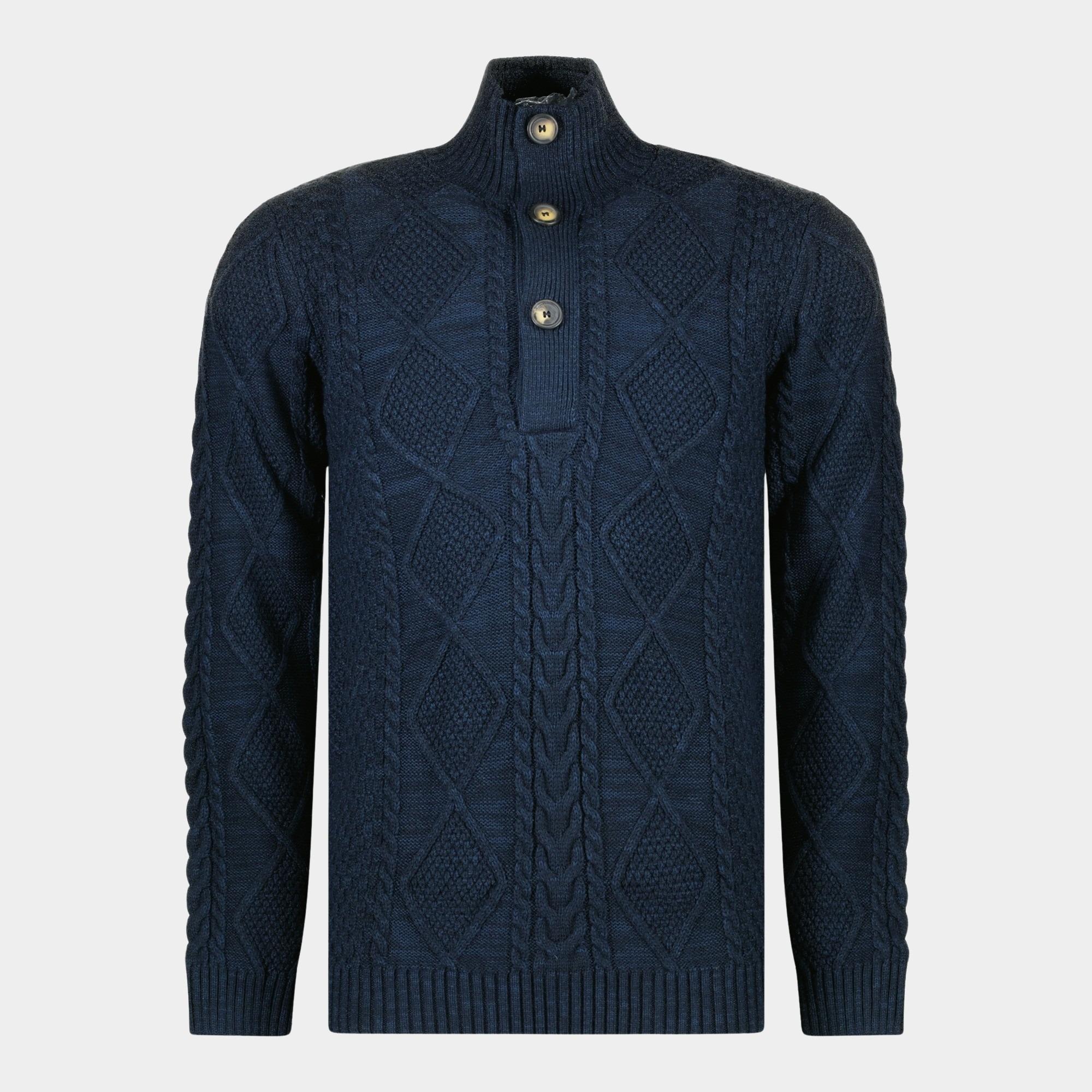 Cars Jeans Half Zip Blauw Crays 62183/12