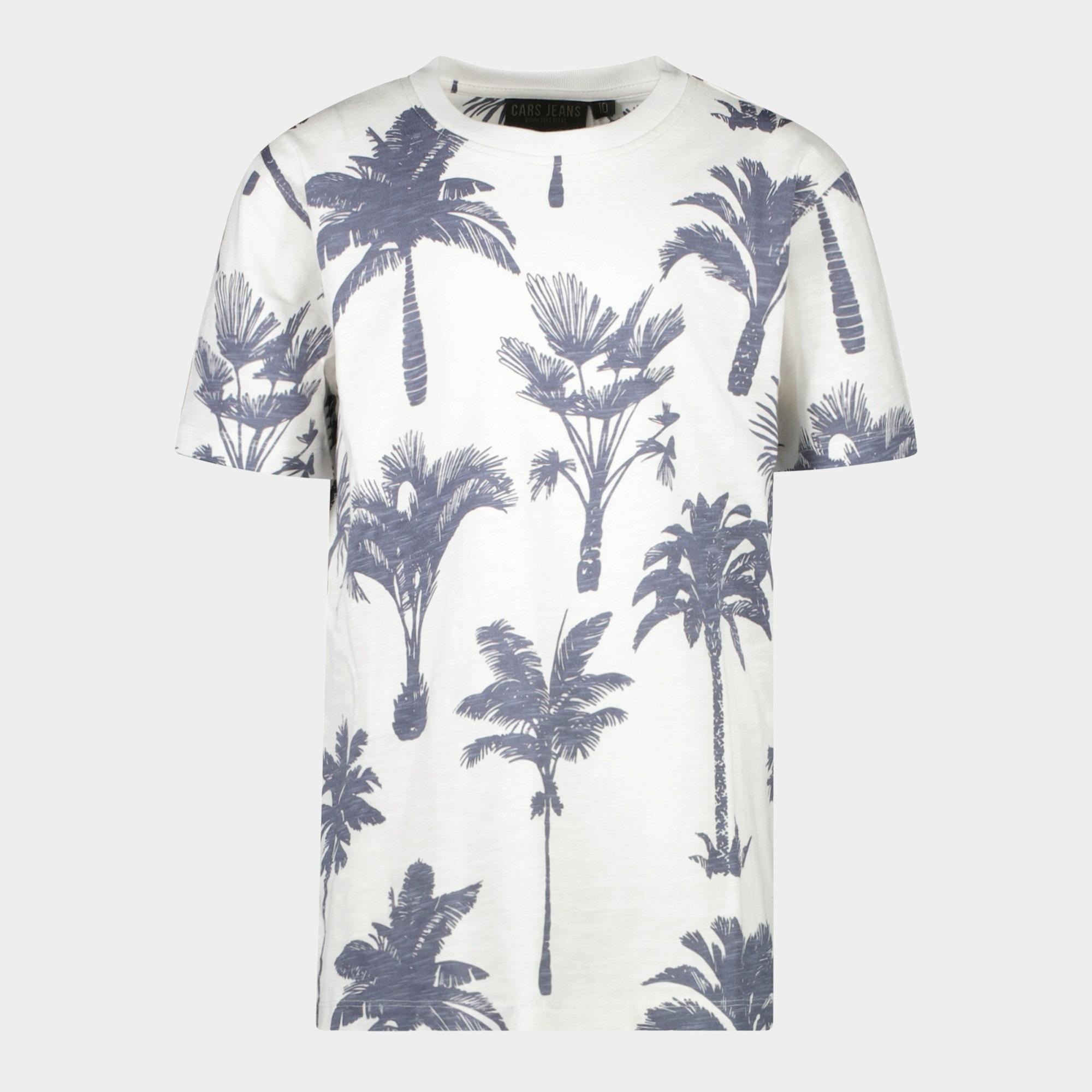 Cars Jeans T-shirt korte mouw Wit WASWA 68292/23