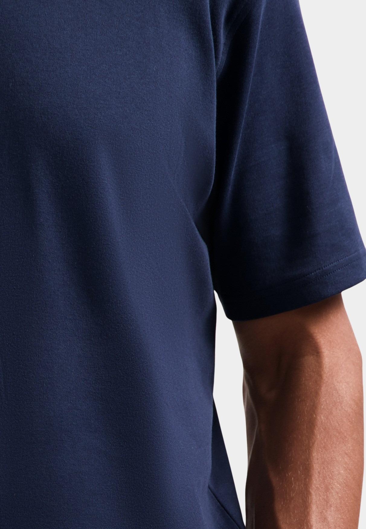 No Excess T-shirt korte mouw Blauw T-Shirt Crewneck Solid Heavy 29340761SN/078