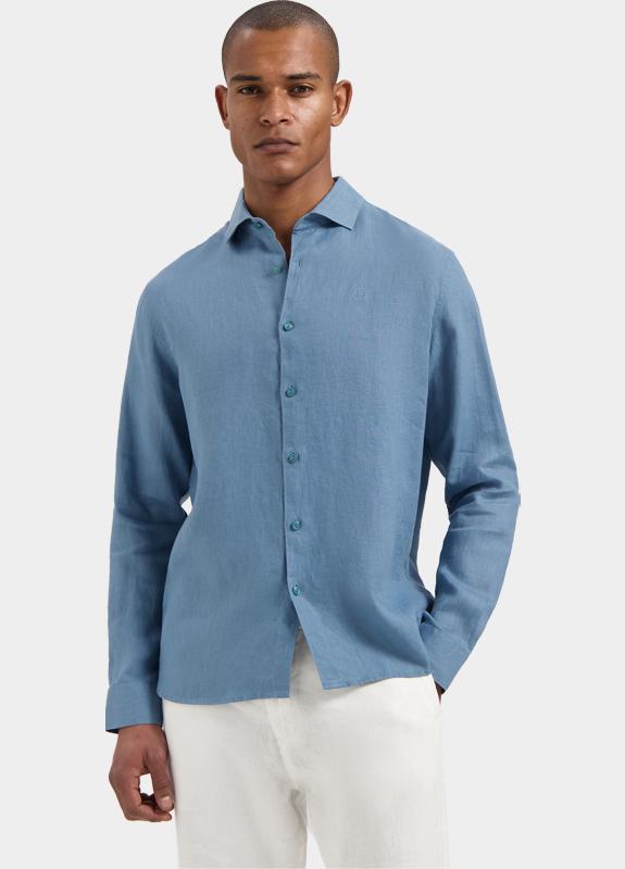 Dstrezzed Overhemd heren Blauw DS_Jagger Shirt 303710-SS25/699