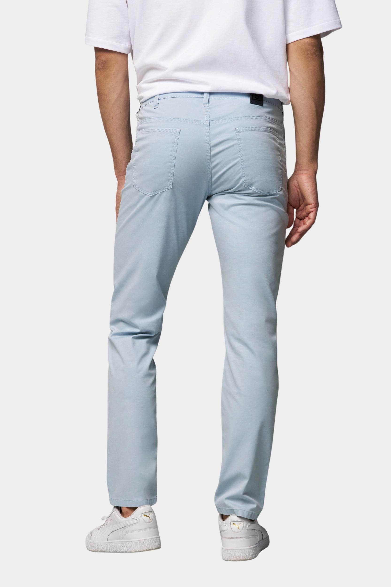 Meyer Katoenen Broek Blauw SLIM Art.1-6184 3611618400/14