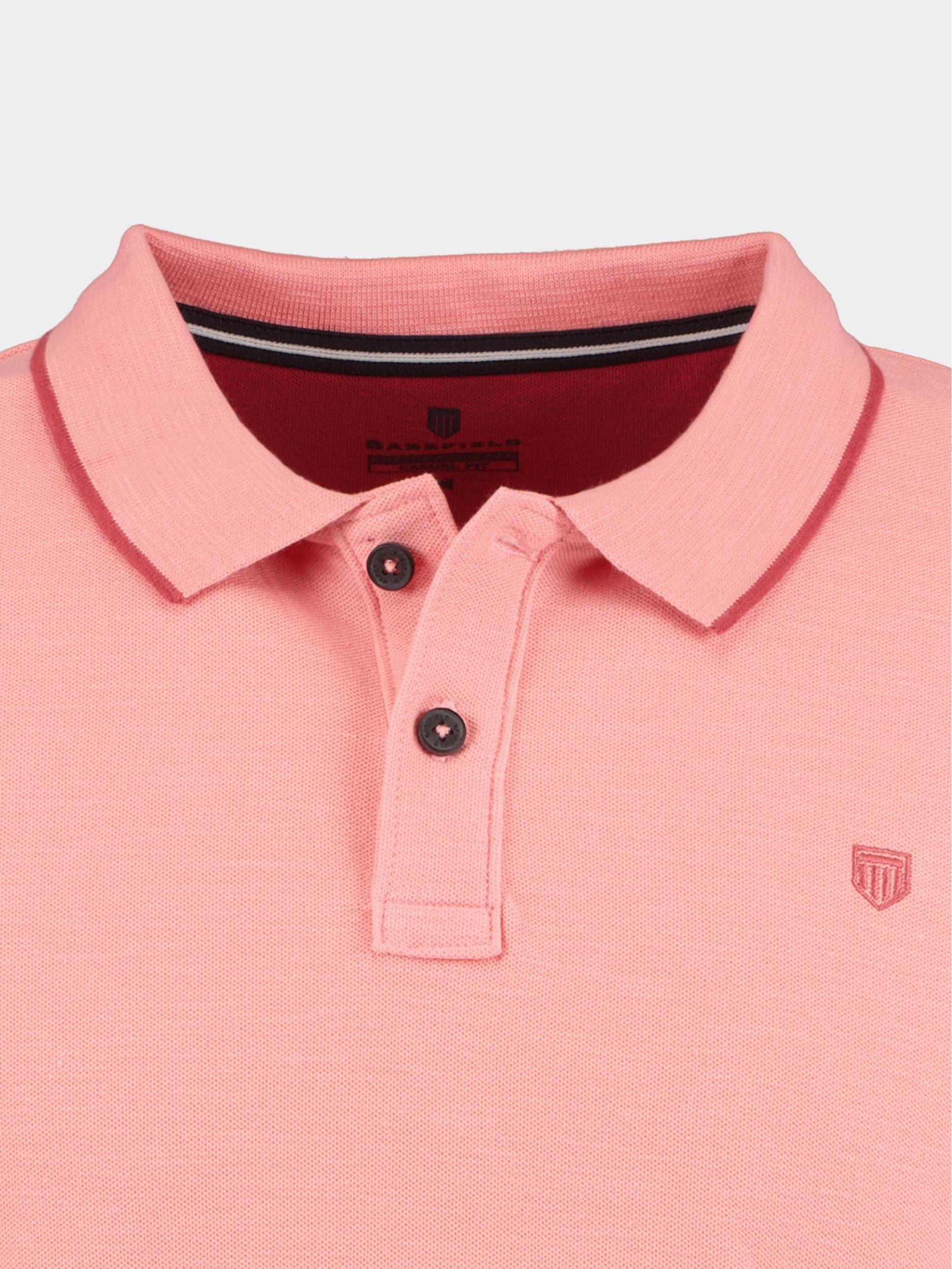 Basefield Polo korte mouw Roze Polo Shirt 1/2 Arm 219017751/402