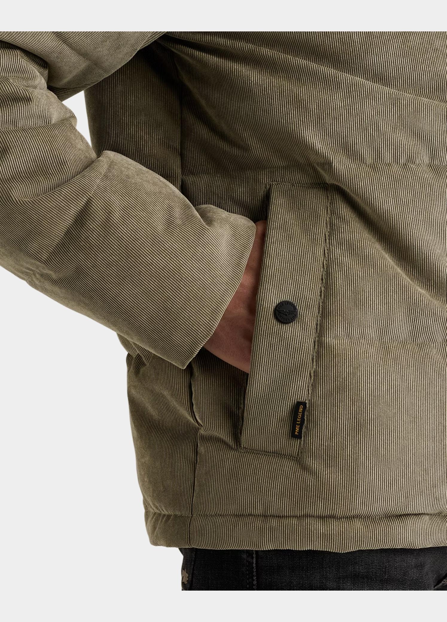 PME Legend Winterjas heren Groen Semi long jacket GOBBLER Clea PJA2609122/6485
