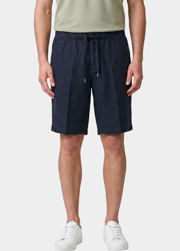Bos Korte Broek Blauw Bermuda Linnen 5736.426/220
