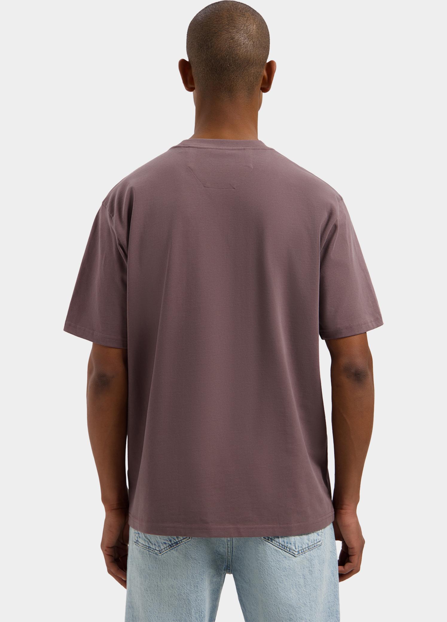 Dstrezzed T-shirt heren Paars Collin SS Tee 203012/463