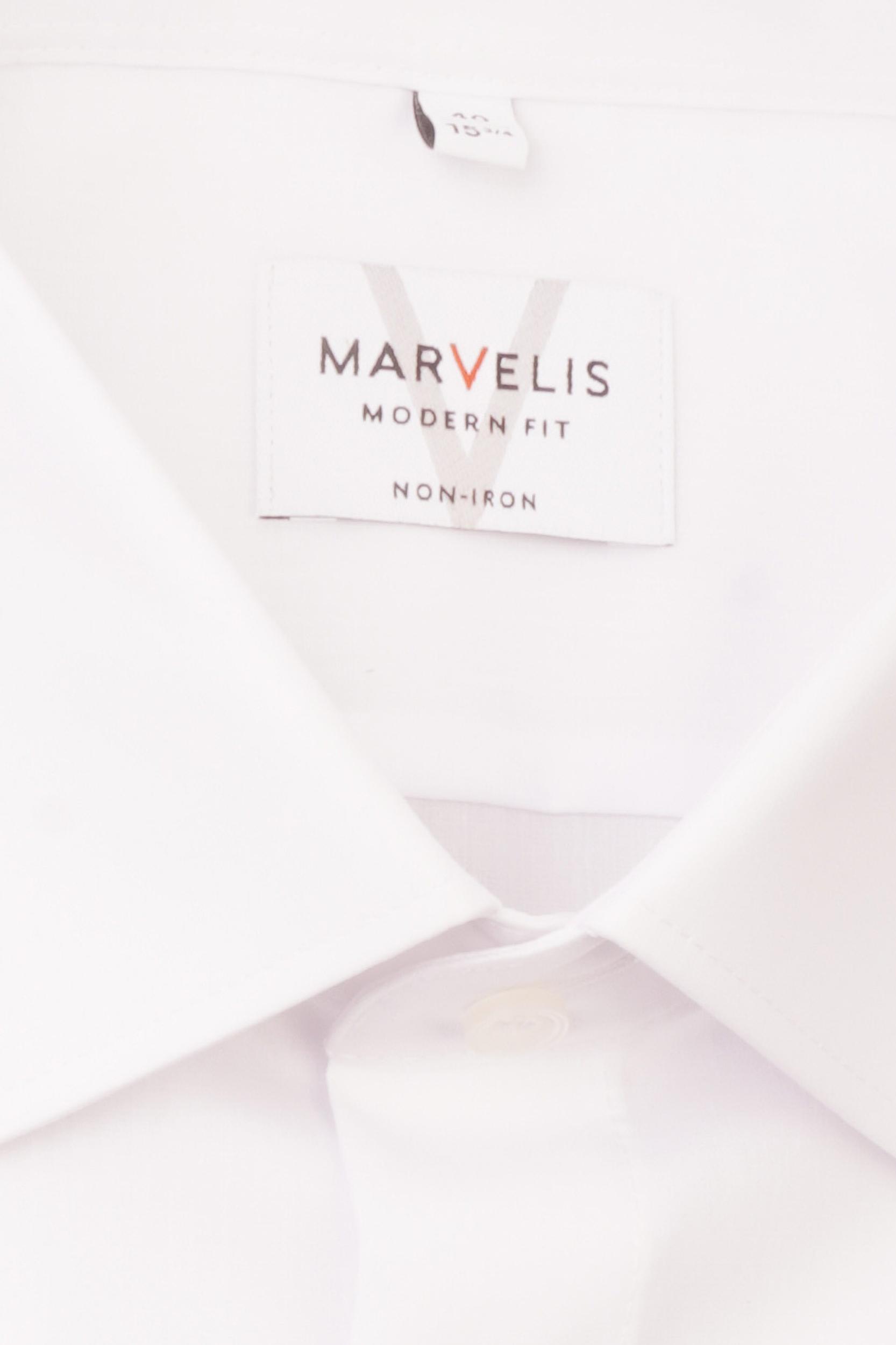 Marvelis Business hemd lange mouw Wit  470064/00