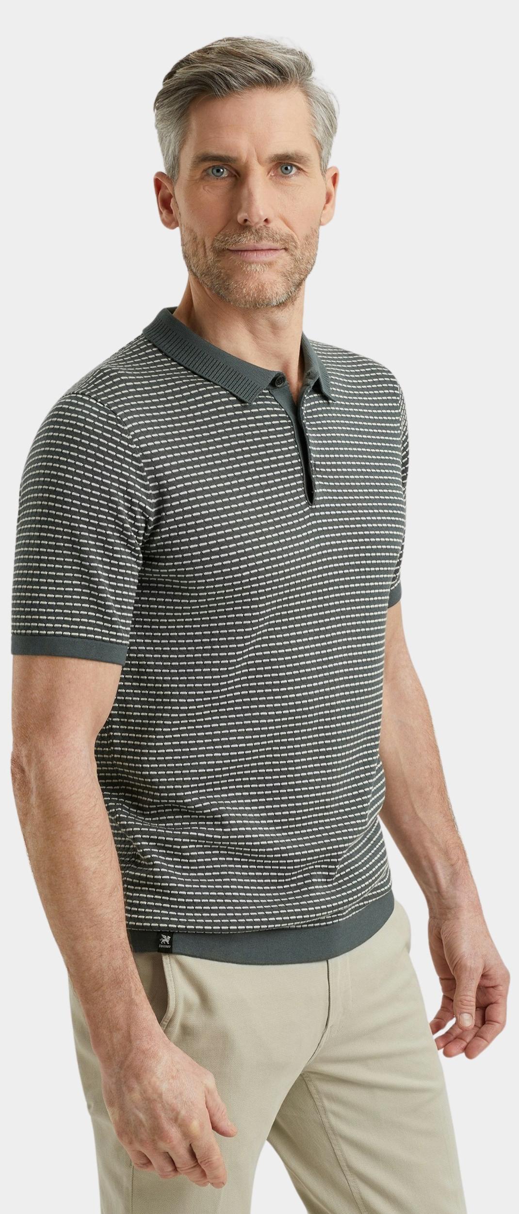 Vanguard Polo korte mouw Blauw Short sleeve polo cotton moda VPSS2504860/9076