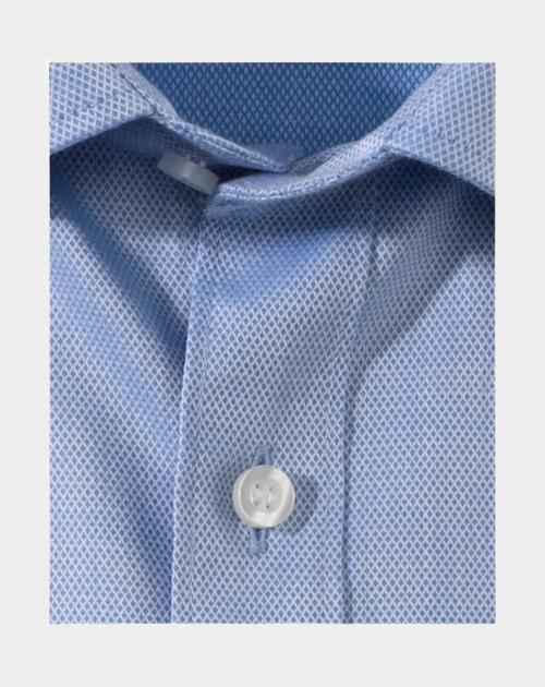 Olymp Business hemd lange mouw Blauw 0464/64 Hemden 046464/15