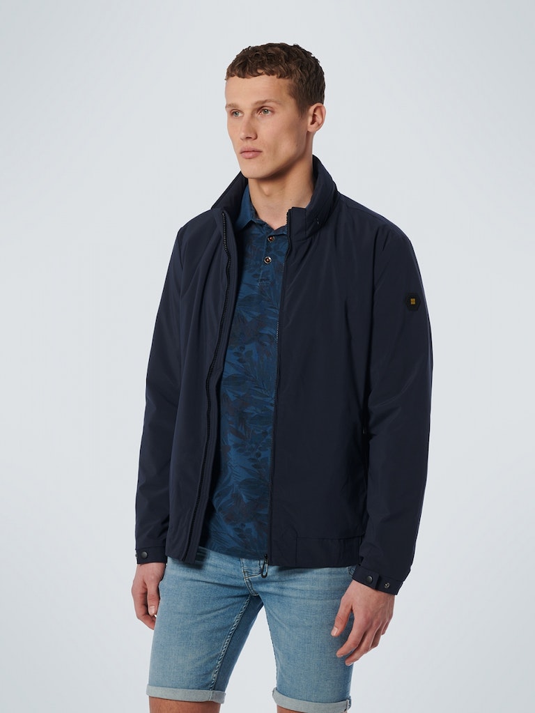 No Excess Zomerjack Blauw Jacket Short fit 19630214/078