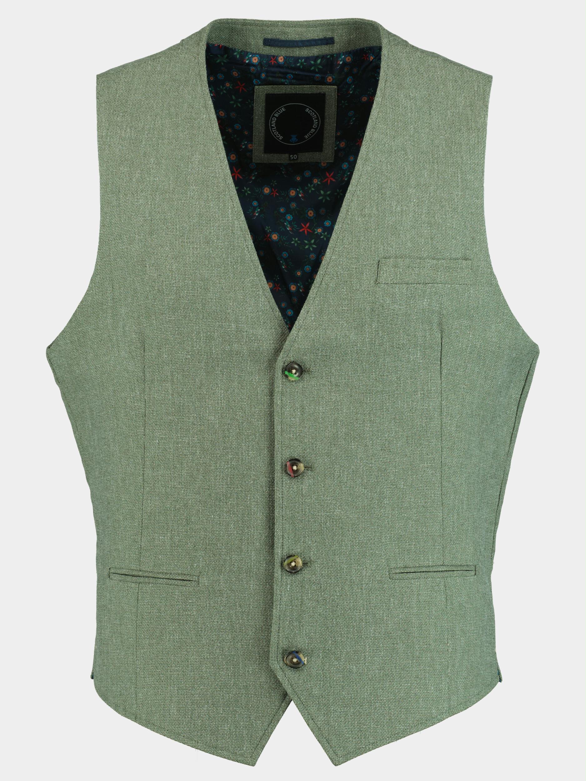 Scotland Blue Gilet Groen Kris Waistcoat 20111KR21SB/368 Olive