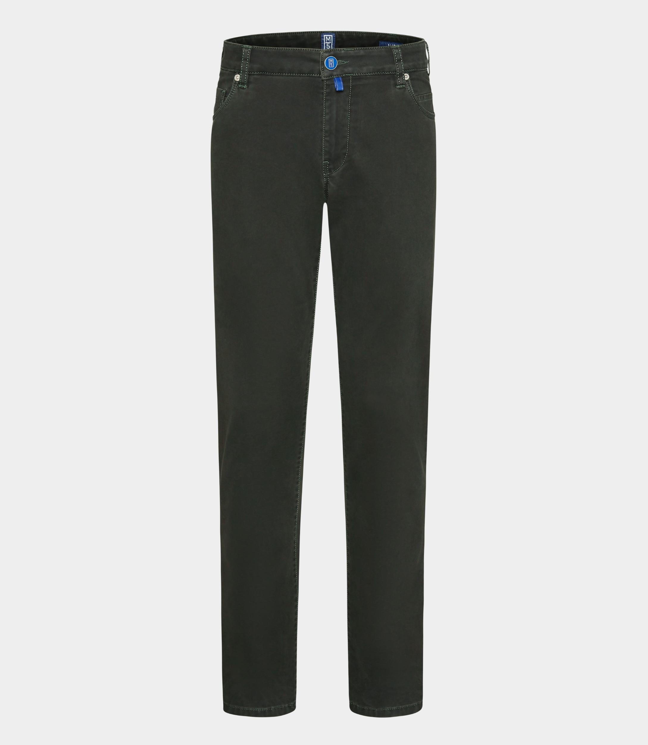 Meyer 5-Pocket Jeans Groen M5 Slim 9-6106 3619610600/28