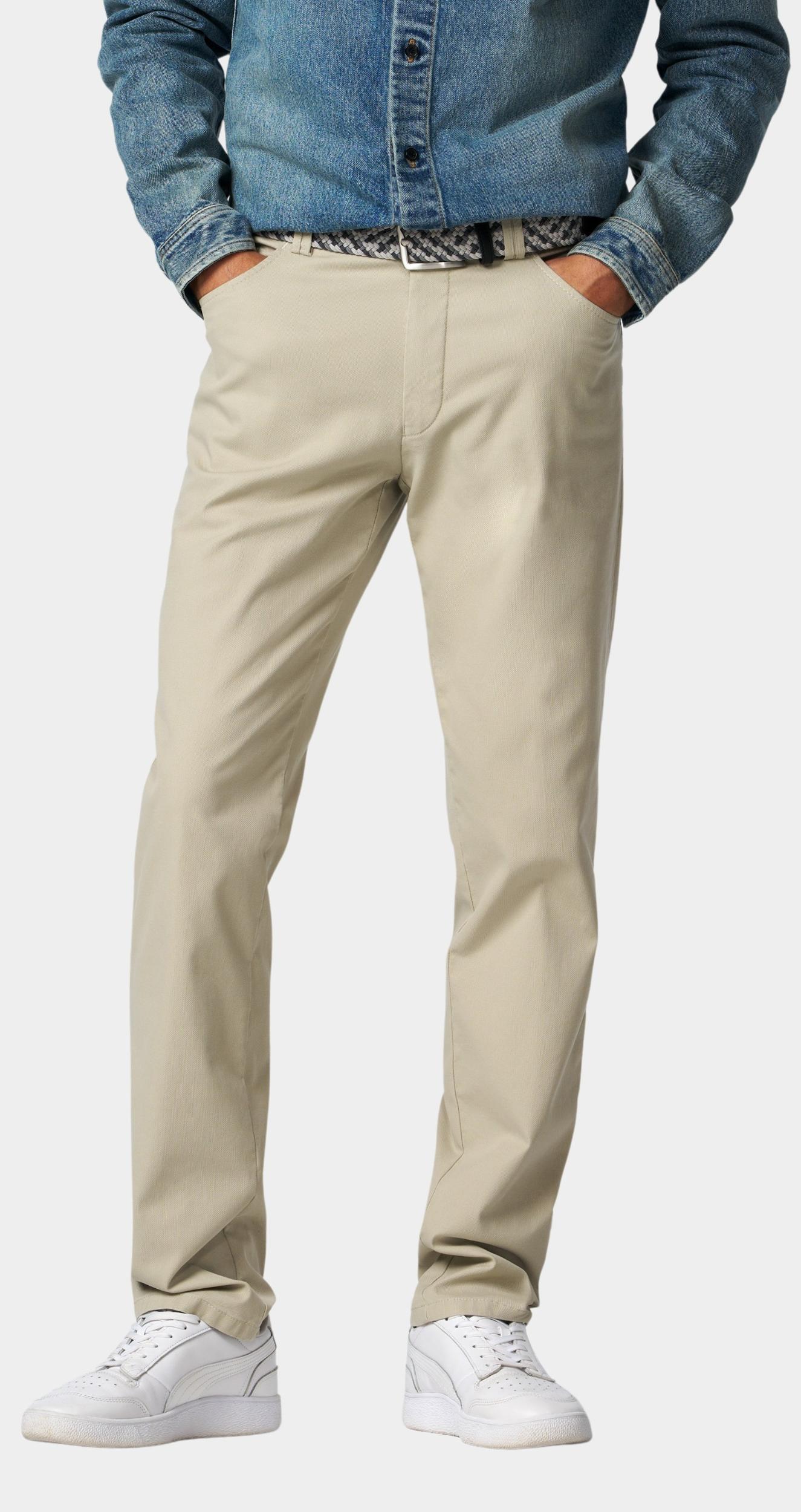 Meyer Katoenen Broek Beige DUBLIN Art.9-3009 1279300900/32