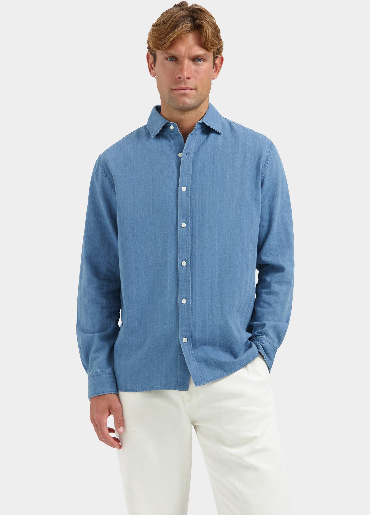 Dstrezzed Overhemd heren Blauw Rory 304002/668