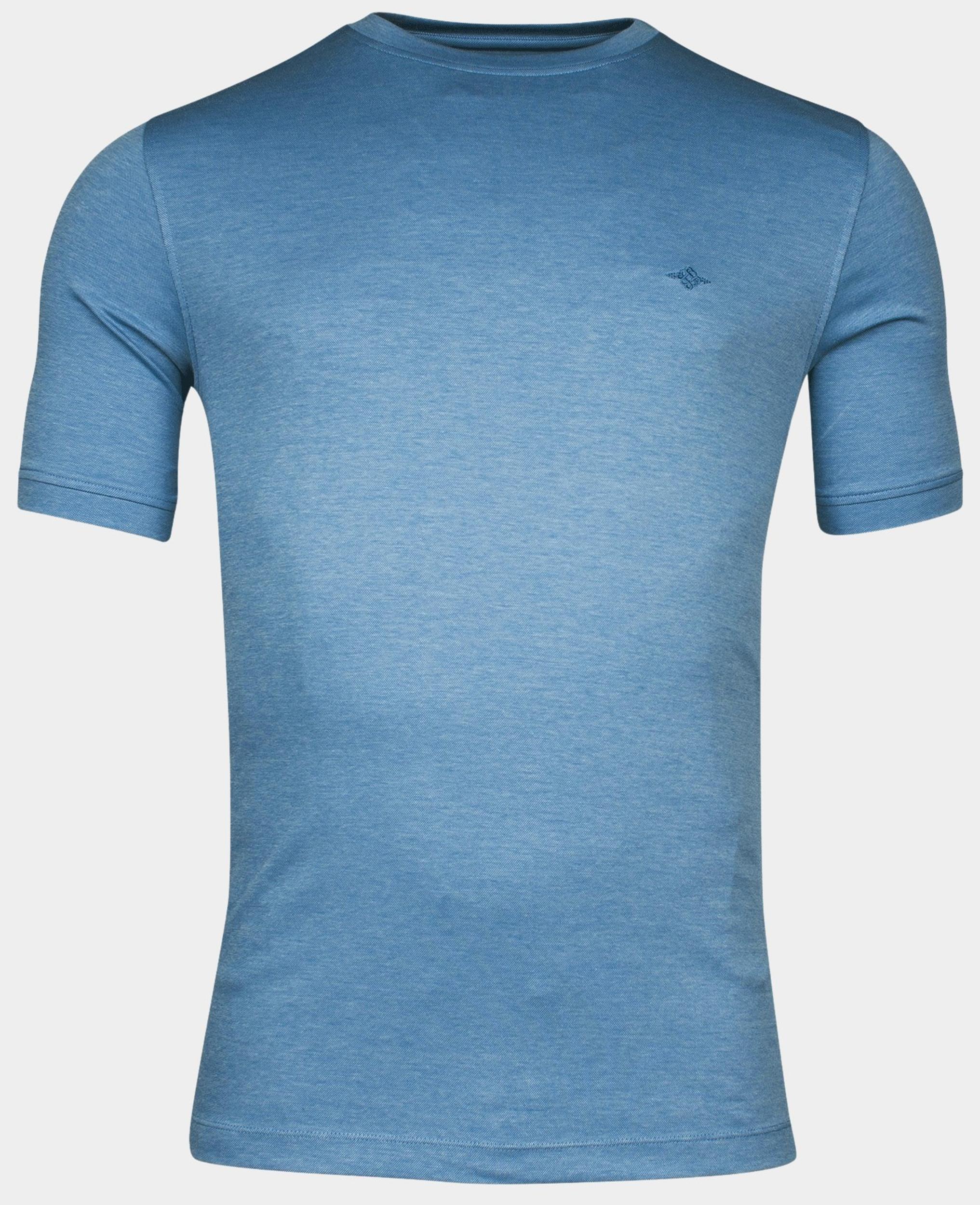 Baileys T-shirt korte mouw Blauw T-Shirt Crew Neck  2-tone int 515077/65