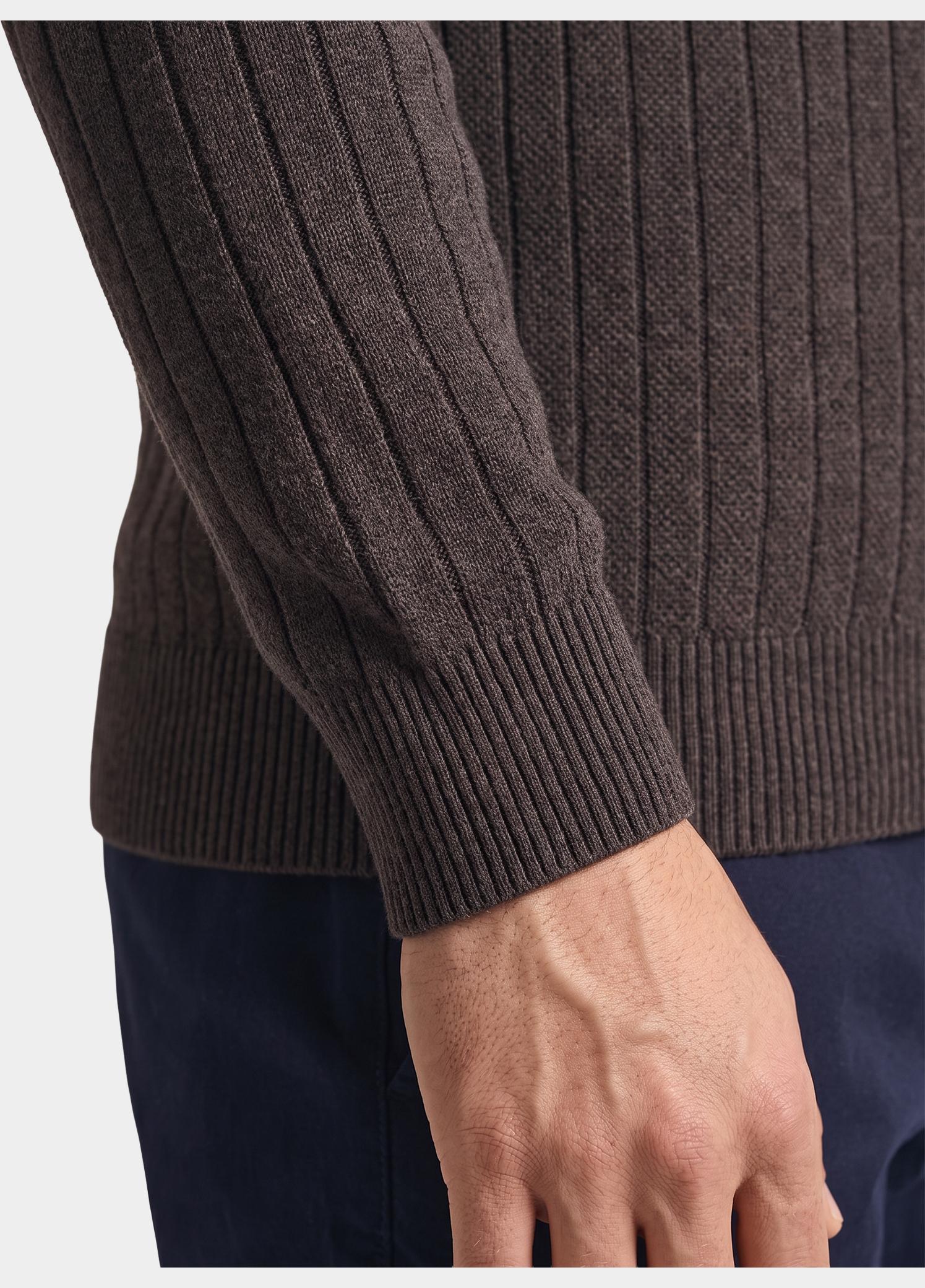 Profuomo Half Zip Bruin  PPWJ30019/B