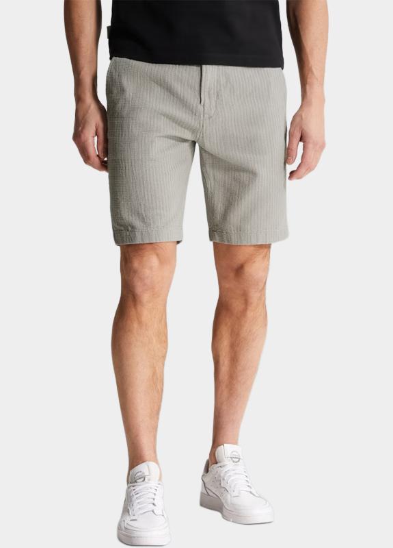 Cast Iron Korte Broek heren Grijs CHINO SHORTS STRUCTURE CSH2605650/9027