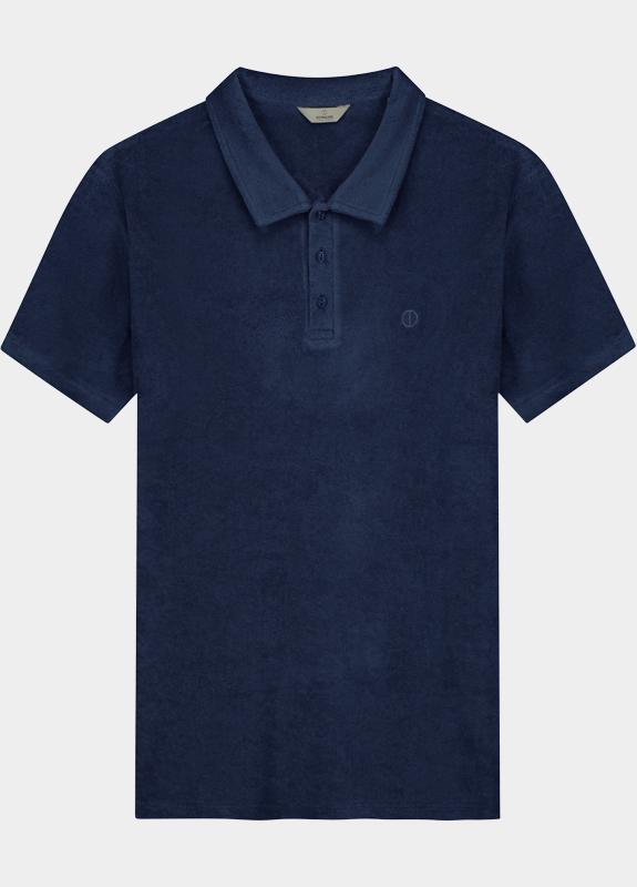 Dstrezzed Polo heren Blauw Roy Polo 240030/649