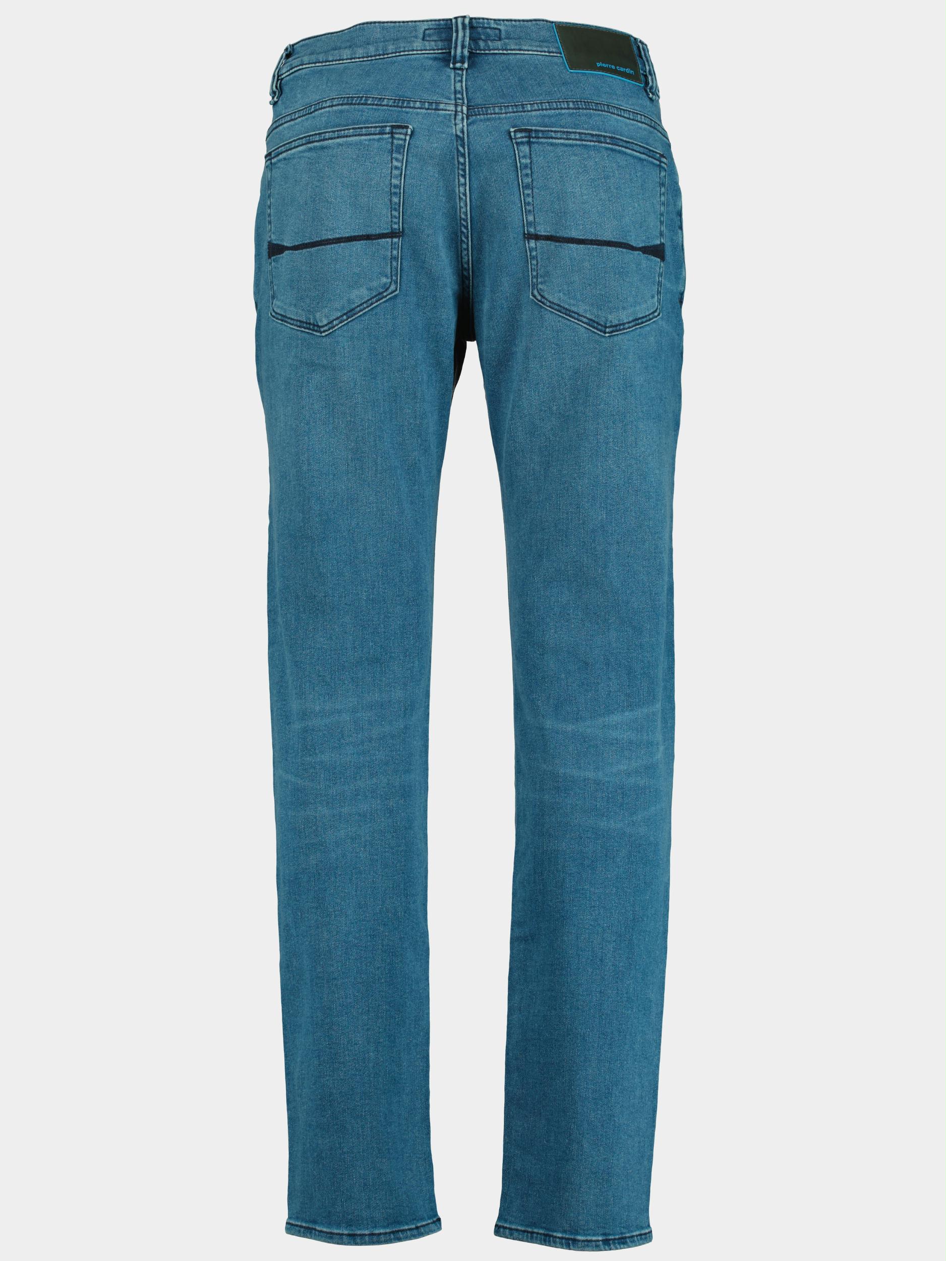 Pierre Cardin 5-Pocket Jeans Blauw slim fit jeans Antibes C7 30030.7715/6845