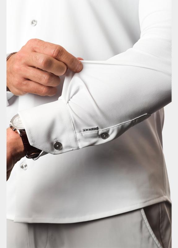 Ledub Business hemd lange mouw Wit  0143470/910-000-000