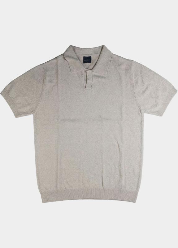 Bos Polo heren Beige  403/304 beige