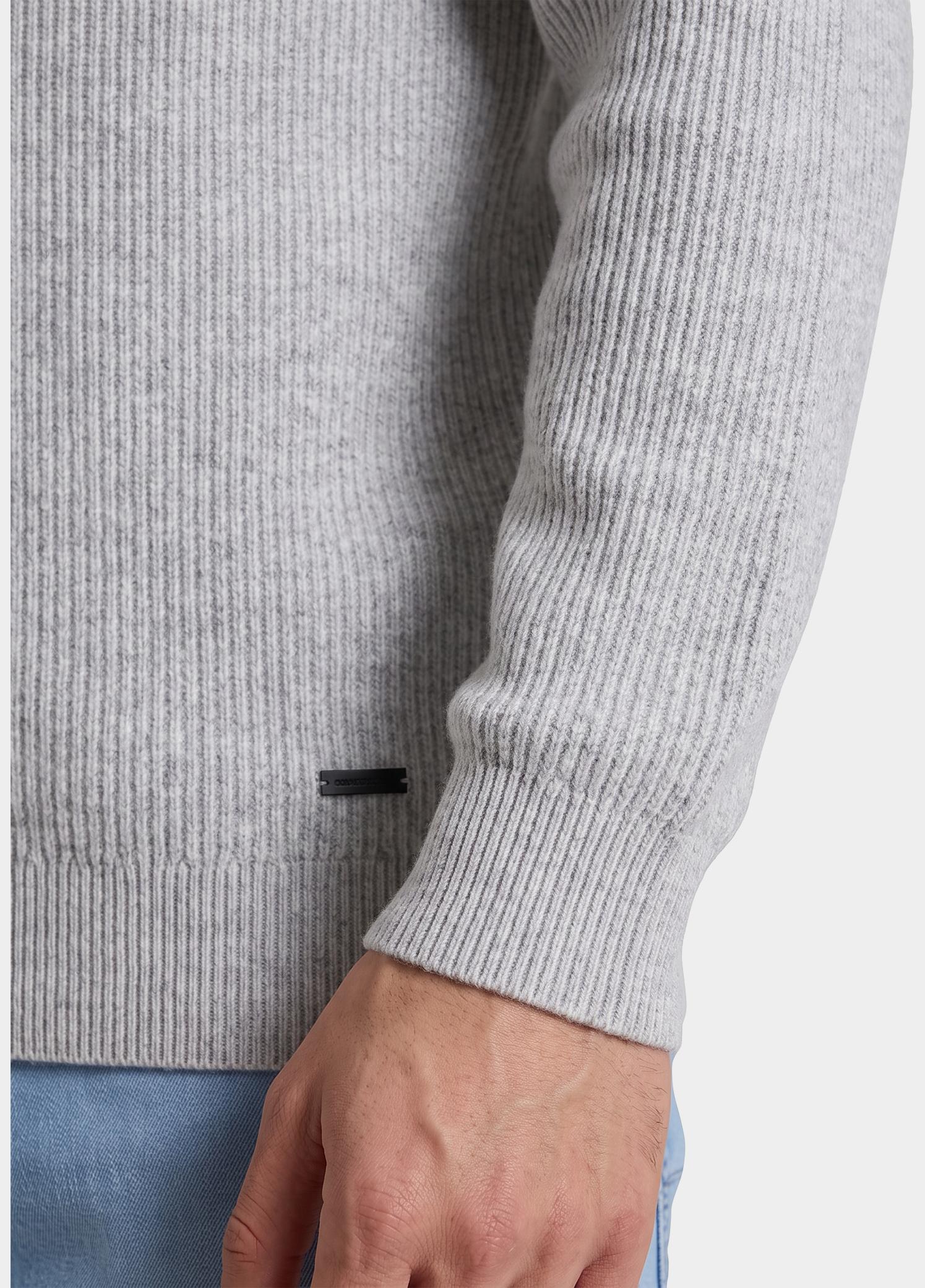 Born With Appetite Half Zip Grijs Kyle Halfzip BWA26305KY74/9507