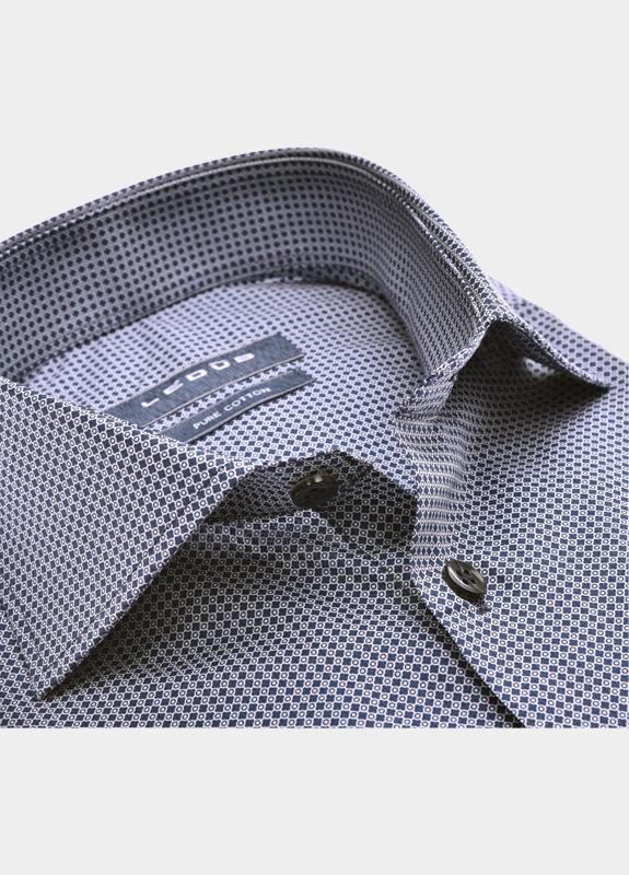 Ledub Overhemd extra lange mouw Blauw  0142012/190-000-000