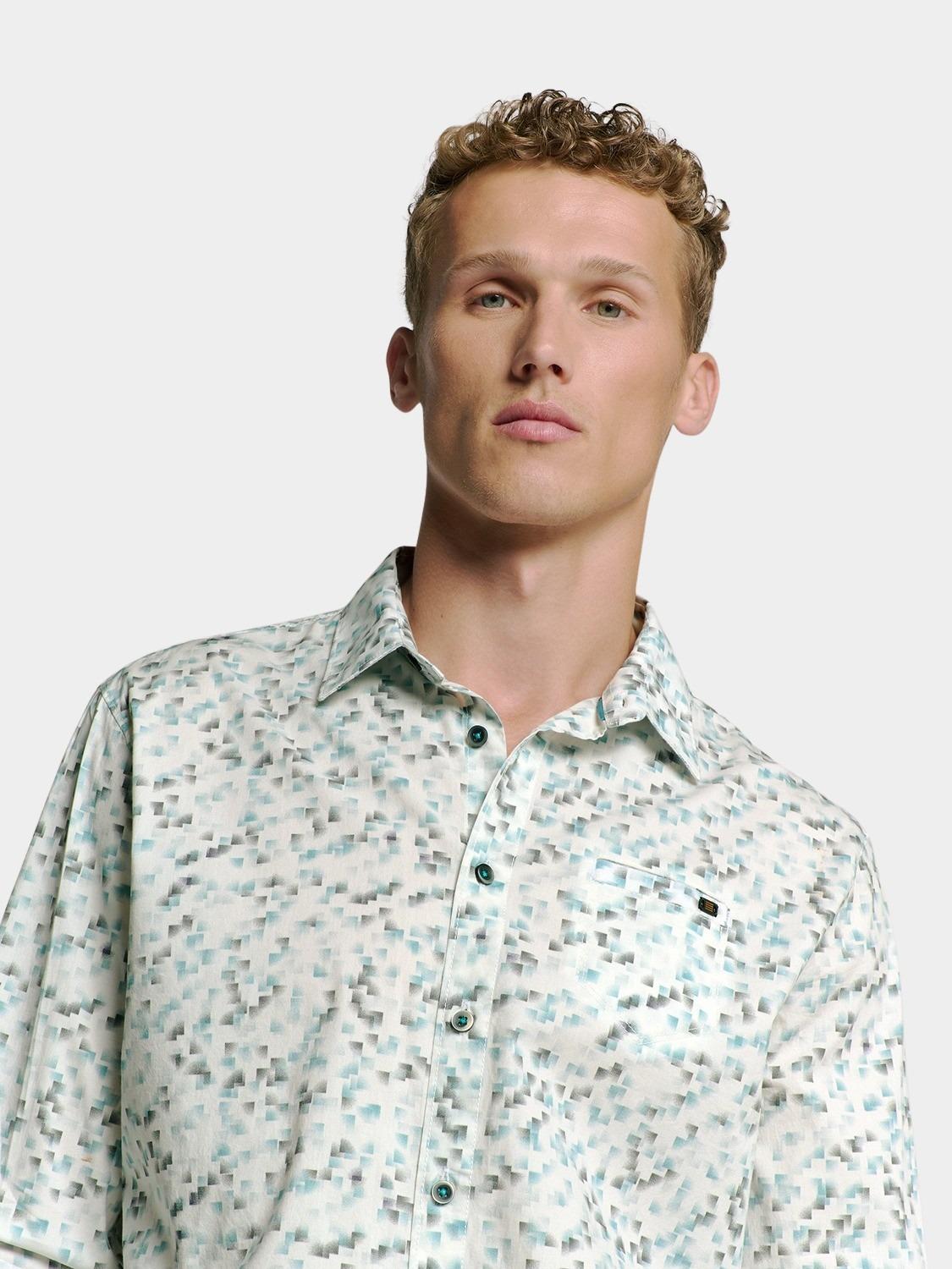 No Excess Casual hemd lange mouw Blauw  27430111/151