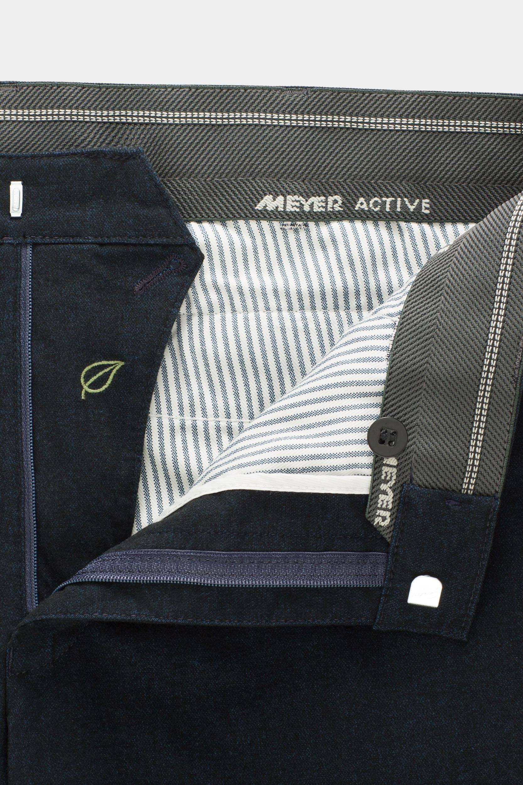 Meyer Katoenen Broek Blauw BONN Art.2-3609 1022360900/18