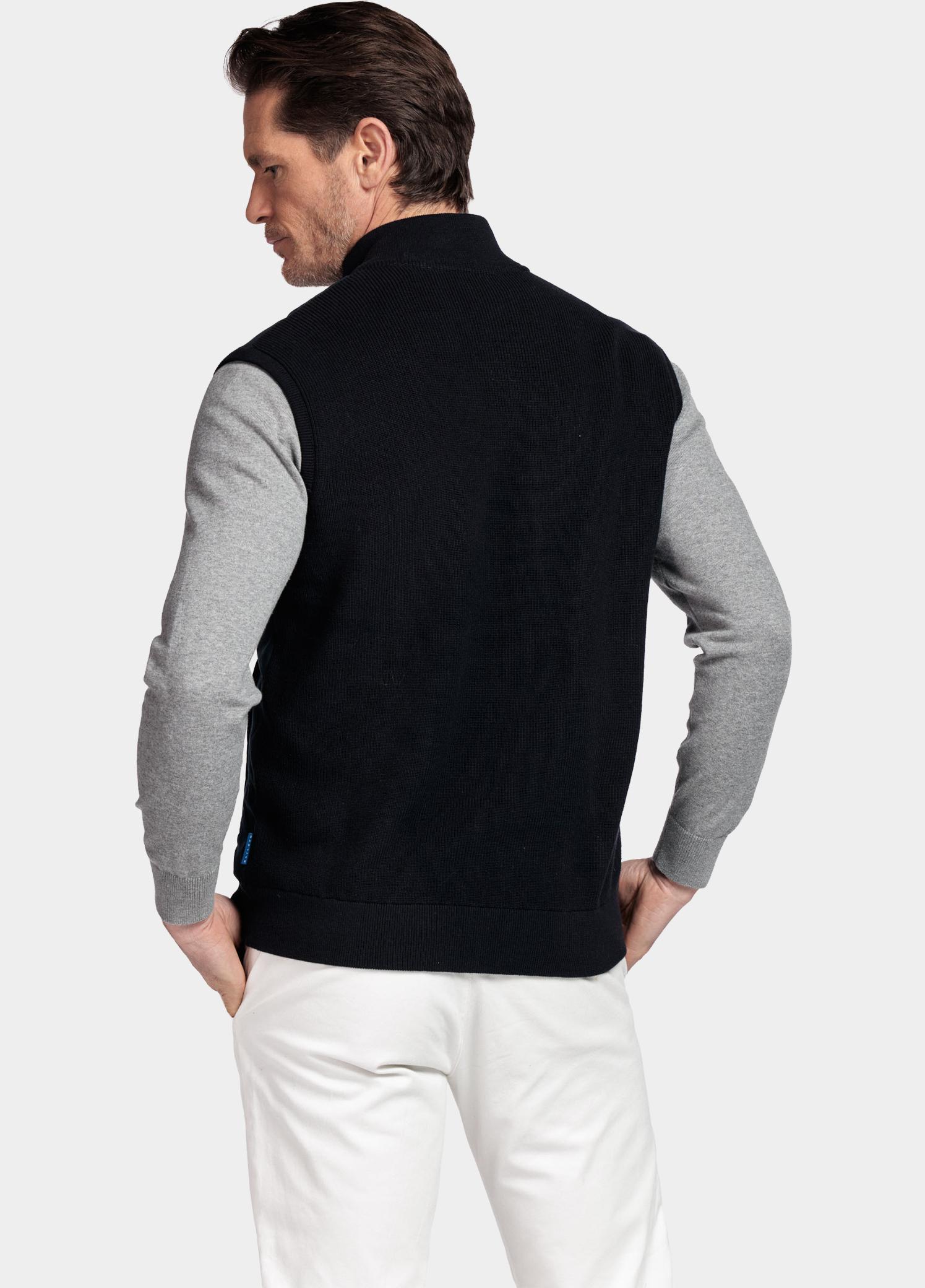 Baileys Gilet Blauw Gilet Gardigan Full Zip SL 12 618018/60