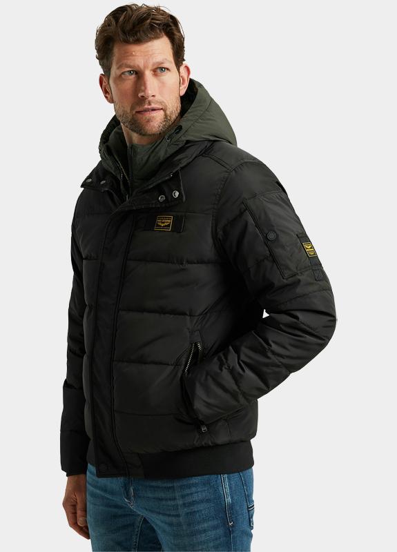 PME Legend Winterjas heren Zwart Flight jacket SKYTRUCK Indira PJA2409112/999