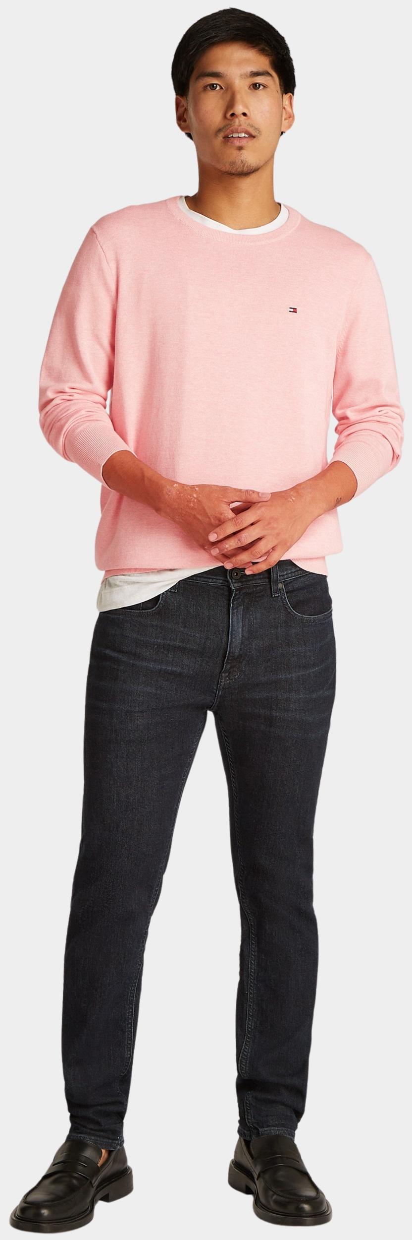 Tommy Hilfiger Pullover Roze Essential SSNL Cotton Crew Nec MW0MW39999/TZJ
