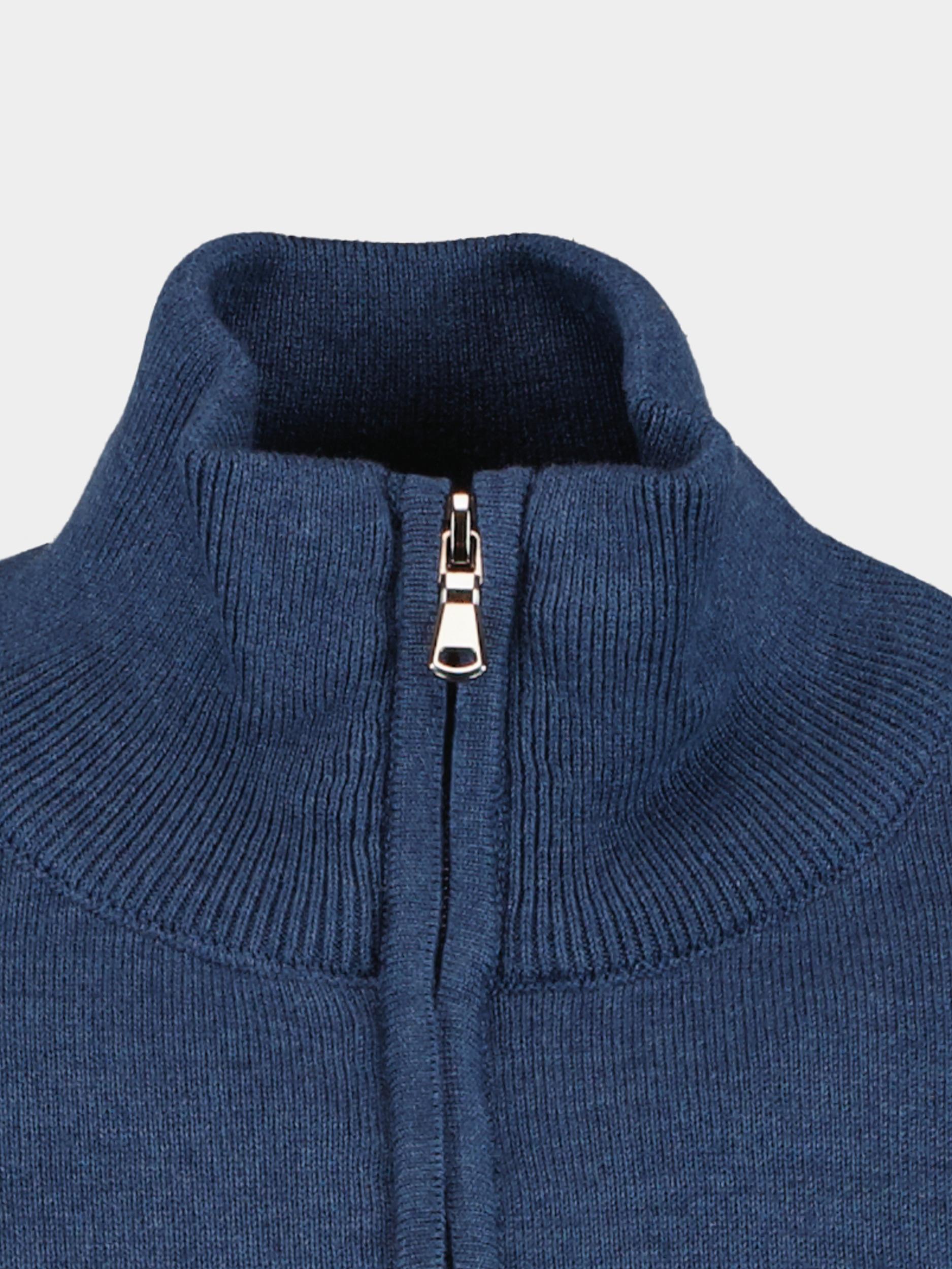 Innocente Half Zip Blauw  ART-302/8160-Indigo