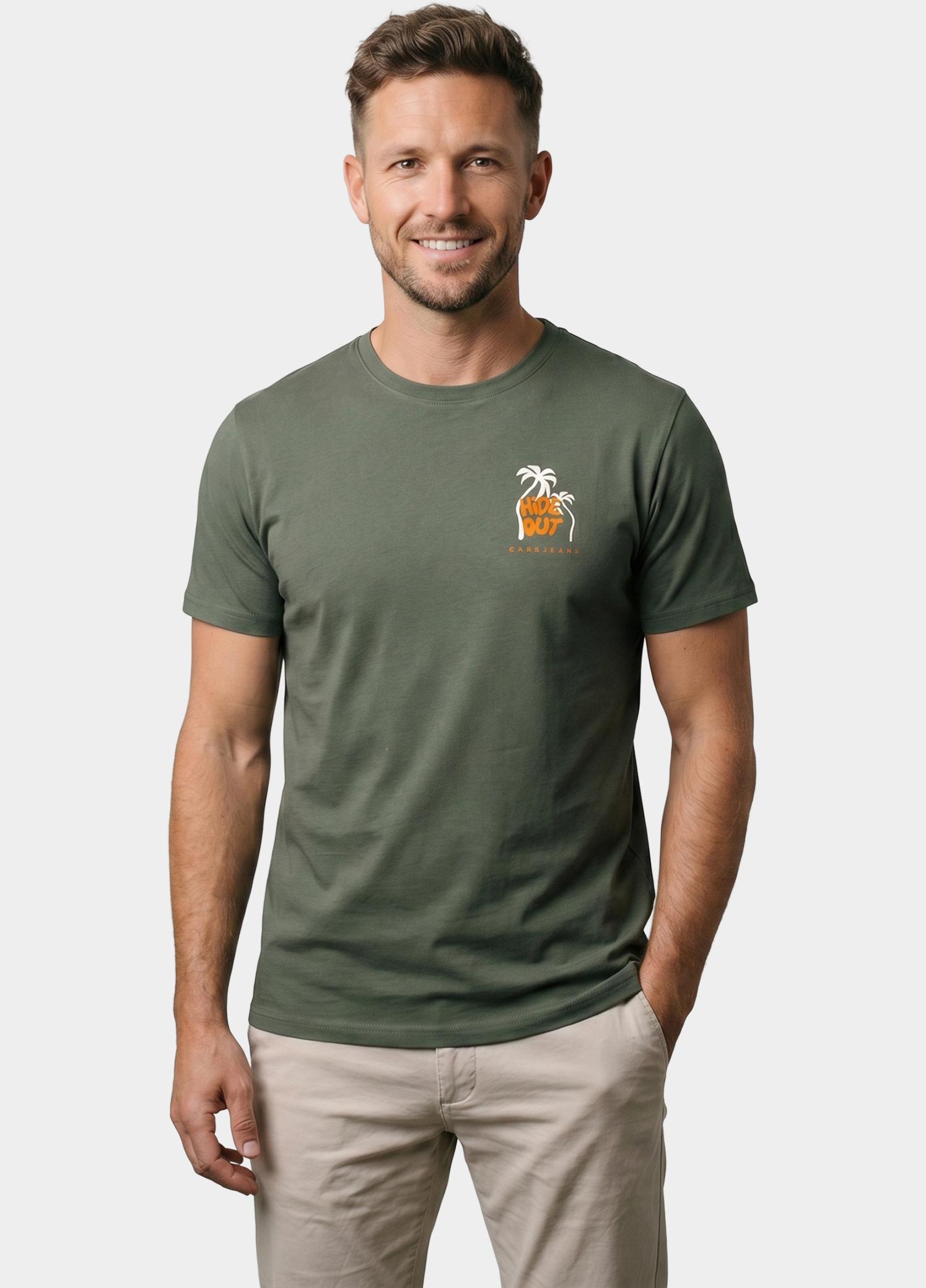 Cars Jeans T-shirt korte mouw Groen W-AFREZO 94179/19
