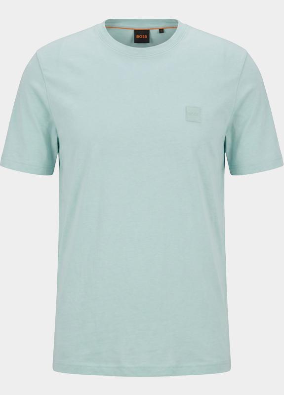 BOSS Orange Polo korte mouw Groen Tales 10242631 02 50508584/446